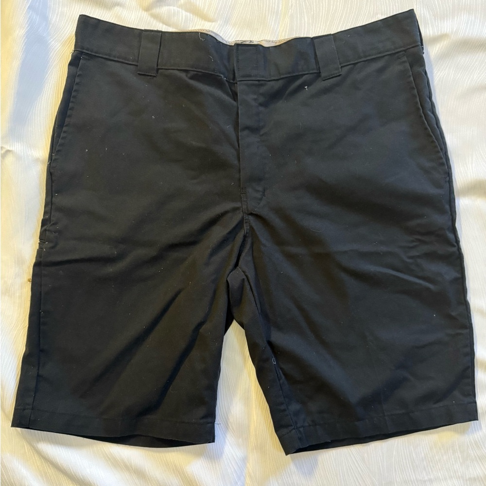 Vtg Dickies FLEX WR850BK Black Work Shorts Men’s 38 Regular Fit Skate Streetwear